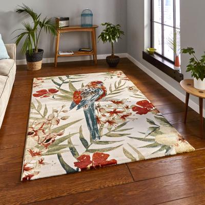 The Rug Seller Tropics Rugs 6093 in Cream and Multi-colours&nbsp;120x170cm