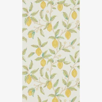 The Rug Seller Lemon Tree Wallpaper 216672 by Morris & Co in Bay Leaf Green&nbsp;Roll