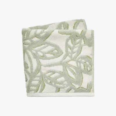 The Rug Seller Jasminda Cotton Towels by Helena Springfield in Olive Green&nbsp;90x150cm