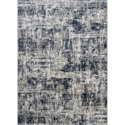 The Rug Seller Canyon Modern Abstract Rugs 52006 7777 in Grey