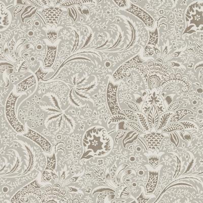 The Rug Seller Indian Wallpaper 216444 by Morris & Co in Grey Pewter&nbsp;Roll