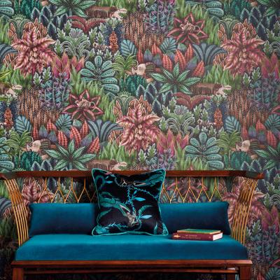 The Rug Seller Singita Wallpaper 7035 by Cole & Son in Viridian MultiRoll