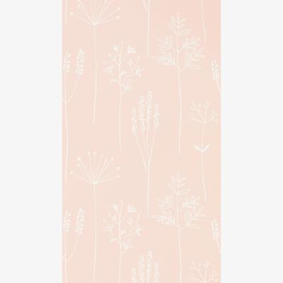 The Rug Seller Stipa Leaf Wallpaper 112018 by Scion in Blush Pink&nbsp;Roll