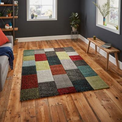 The Rug Seller Brooklyn Rugs 21830 in Grey and multicolours