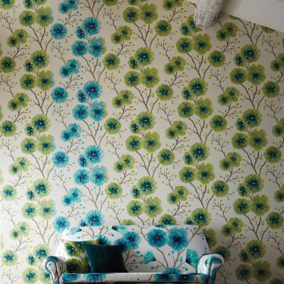 The Rug Seller Kabala Wallpaper 111082 by Harlequin in Gooseberry Green&nbsp;Roll