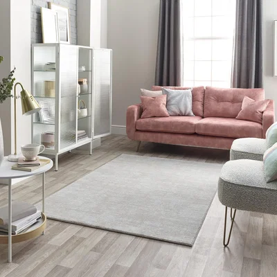 The Rug Seller Chamonix Rugs in 46001 601 in Beige Grey