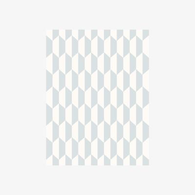 The Rug Seller Petite Tile Wallpaper 5018 by Cole & Son in Powder BlueRoll