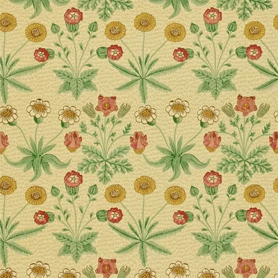 The Rug Seller Daisy Wallpaper 210424 by Morris & Co in Manilla Russet&nbsp;Roll