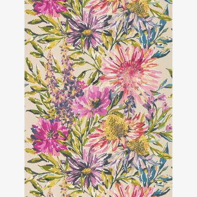 The Rug Seller Floreale Wallpaper 111497 by Harlequin in Tangerine Fuchsia Pink&nbsp;Roll