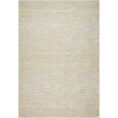 The Rug Seller San Rocco 89001 2006 Indoor Outdoor Flatweave Rug in Light Gold&nbsp;80x150cm