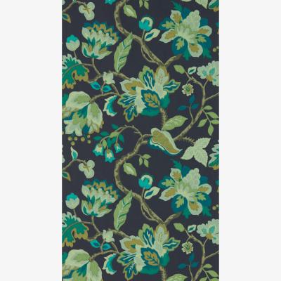 The Rug Seller Amanpuri Wallpaper 217044 by Sanderson in Midnight Eucalyptus&nbsp;Roll