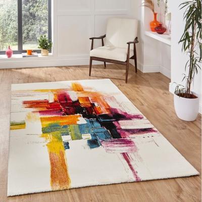 The Rug Seller Sunrise 20752 Abstract Modern Rugs in Multicolour