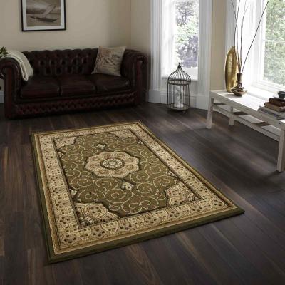 The Rug Seller Heritage 4400 Rugs in Green
