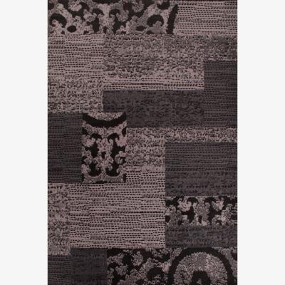 The Rug Seller Patch Block Rugs in Black by Rugstyle&nbsp;120x160cm