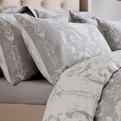 The Rug Seller Josette Cotton Bedding Set by Laura Ashley in Dove Grey200x200cm