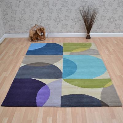 The Rug Seller Scion Kaleido Rugs 26008 in Marine