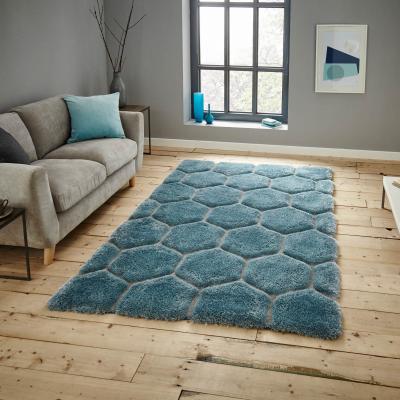 The Rug Seller Noble House Rugs NH30782 in Blue and Grey