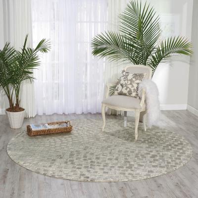 The Rug Seller Nourison Twilight Circular Rugs TWI08 in Cream