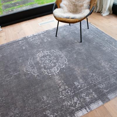 The Rug Seller Louis De Poortere Designer Rugs Medallion in 9148 Stone