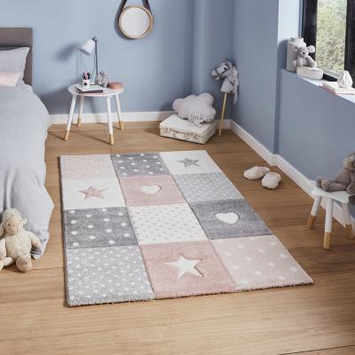 The Rug Seller Brooklyn Kids 20339 Rugs in Pink