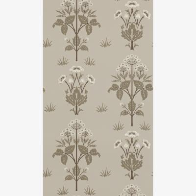 The Rug Seller Meadow Sweet Wallpaper 210351 by Morris & Co in Bullrush Taupe&nbsp;Roll