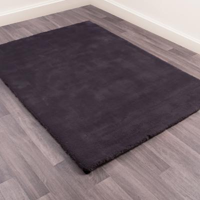 The Rug Seller Lulu Shaggy Rugs in Charcoal