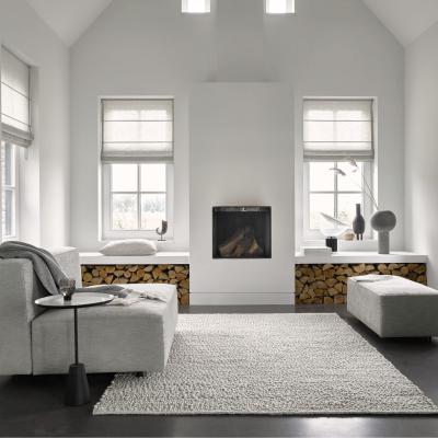The Rug Seller Tumble 013604 Wool Rugs in Grey by Brink and Campman