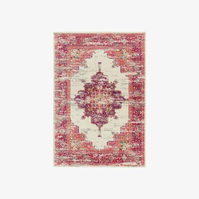 The Rug Seller Colt CL03 Medallion TraditionalRugs in Pink&nbsp;200x290cm