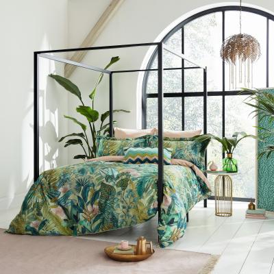The Rug Seller Floreana Floral Bedding by Harlequin in Leaf Coral220x230cm