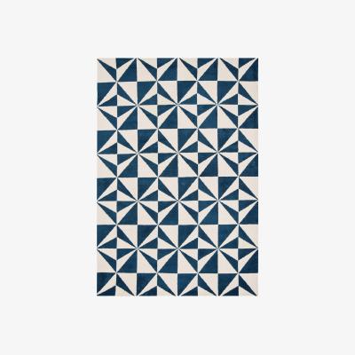 The Rug Seller Arlo Mosaic Rugs AR02 in Denim