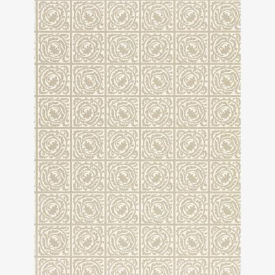 The Rug Seller Pure Scroll Wallpaper 216546 by Morris & Co in Gilver&nbsp;Roll