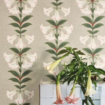 The Rug Seller Angels Trumpet Wallpaper 117 3007 by Cole & Son in Stone BeigeRoll
