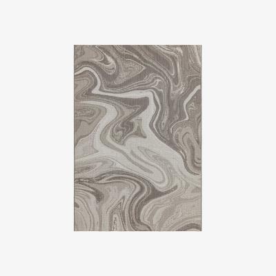 The Rug Seller Patio PAT20 Marble Outdoor Rugs in Natural Beige