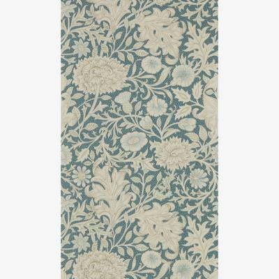 The Rug Seller Double Bough Wallpaper 216682 by Morris & Co in Slate Blue&nbsp;Roll