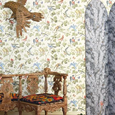 The Rug Seller Winter Birds Wallpaper 100 2006 by Cole & Son in Multicoloured&nbsp;Roll