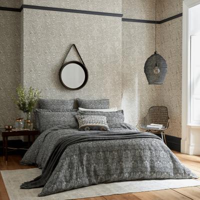 The Rug Seller Crown Imperial Bedding Duvet Cover and Pillowcase in Charcoal by William Morris&nbsp;230x220cm