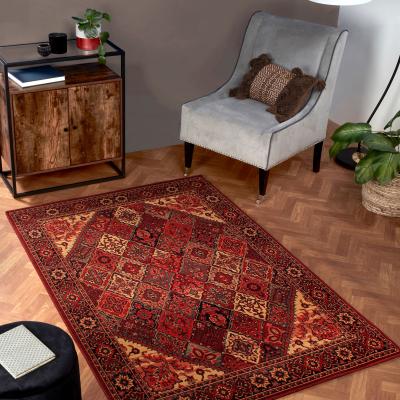The Rug Seller Keshan Heritage Baktiari Rugs in Red