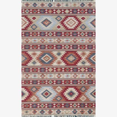 The Rug Seller Hippie Kelim 07 Traditional Tribal Warm Brown Multi Wool Rugs&nbsp;160x230cm