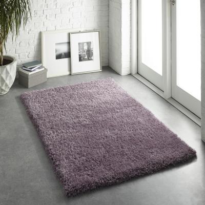 The Rug Seller Chicago Shaggy Modern Plain Rugs in Lavender&nbsp;200x290cm