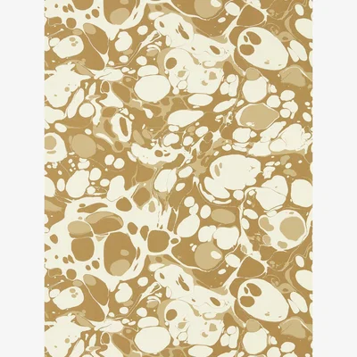 The Rug Seller Marble Wallpaper 2112836 by Harlequin in Incense Soft Focus Gold&nbsp;Roll