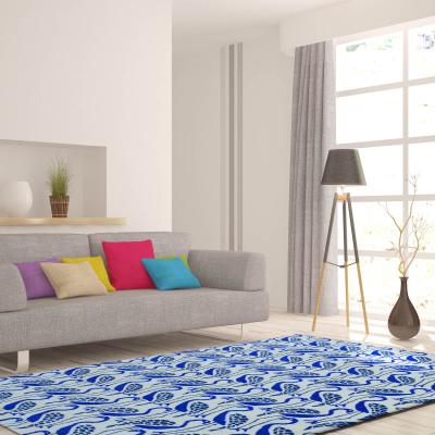 The Rug Seller Flamingo Rugs in Blue