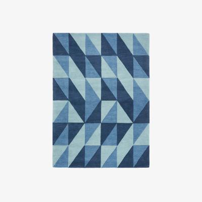 The Rug Seller Reef Flag Rugs RF04 in Blue