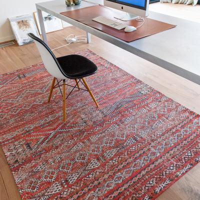 The Rug Seller Louis De Poortere Designer Kilim Rugs in 9115 Fez Red