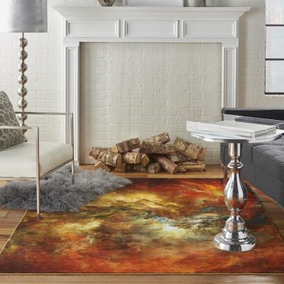 The Rug Seller Le Reve Rugs LER07 in red multicolour by Nourison