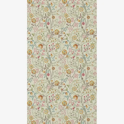The Rug Seller Mary Isobel Wallpaper 214730 by Morris & Co in Russet Taupe&nbsp;Roll