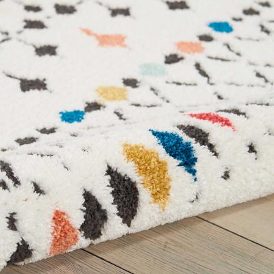 The Rug Seller Kamala Rugs DS504 by Nourison in White119x180cm