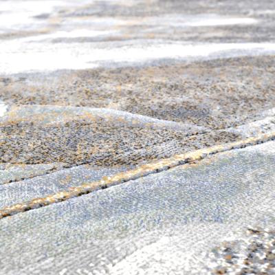 The Rug Seller Galleria Abstract 63529 2626 Runner Rugs in Slate Grey Multi&nbsp;67x330cm