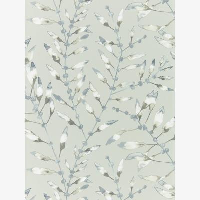 The Rug Seller Chaconia Wallpaper 111632 by Harlequin in Graphite Mustard Yellow&nbsp;Roll