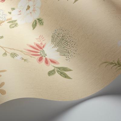 The Rug Seller Camellia Wallpaper 8023 by Cole & Son in Coral Sage&nbsp;Roll