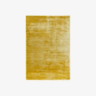 The Rug Seller Dolce Plain ViscoseRugs in Yellow&nbsp;160x230cm